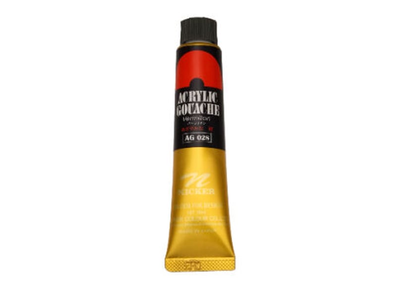 アクリックガッシュ20ML AG028 バーミリオン | NICKER ONLINE SHOP