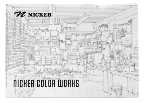 NICKER オリジナルクリアファイル３枚セット　NICKER Original Clear File 3-Piece Set
