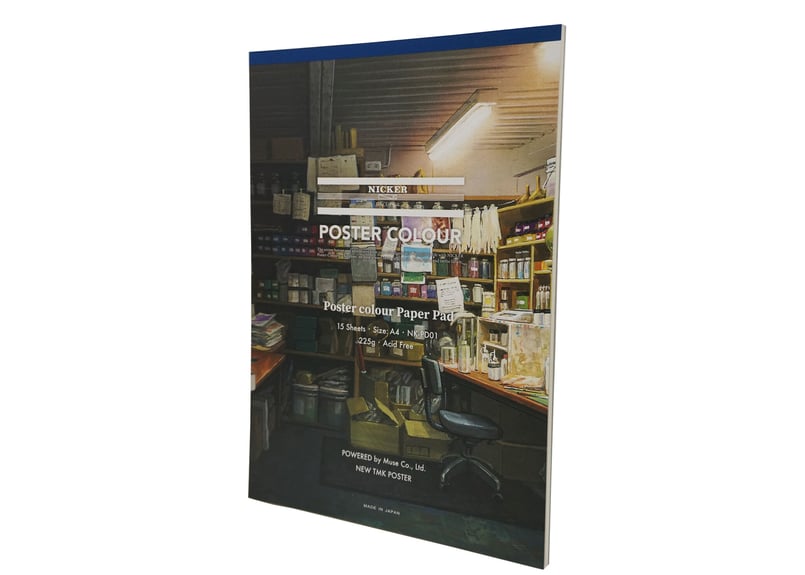 POSTER COLOUR PAD A4(NEW TMK by muse) | NICKER