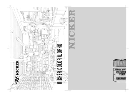 NICKER オリジナルクリアファイル３枚セット　NICKER Original Clear File 3-Piece Set