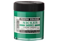 ポスターカラー130ml　＃036　クロームグリーン（2）　CHROME GREEN （2）