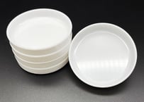プラスチックトキ皿　5枚組　Dish-shaped palette (plastic)