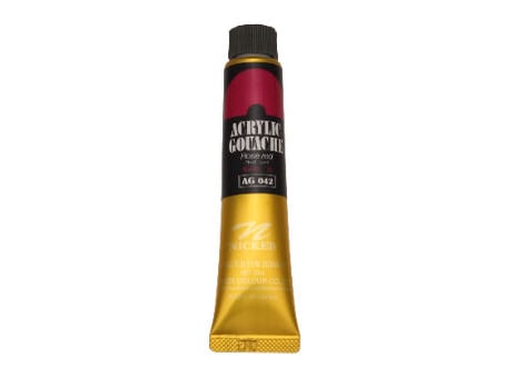 アクリックガッシュ20ML　AG042　ローズレッド