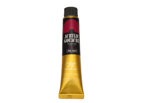 アクリックガッシュ20ML AG042 ローズレッド | NICKER ONLINE SHOP
