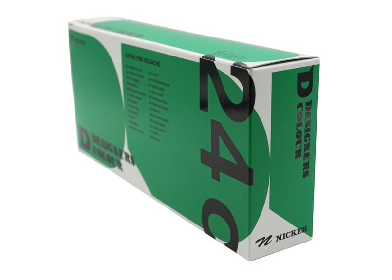 新パッケージ】デザイナースカラー20ML 24色セット（カラーチャート 