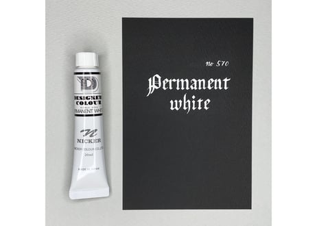 デザイナースカラー20ML　DC570　パーマネントホワイト　PERMANENT WHITE