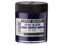 ポスターカラー130ml　＃126　アイリスブルー　IRIS BLUE