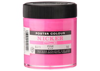 ポスターカラー130ml　＃014　ピンク　PINK