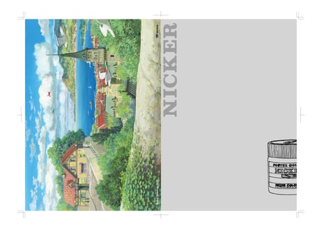 NICKER オリジナルクリアファイル３枚セット　NICKER Original Clear File 3-Piece Set