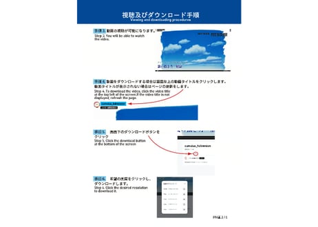 「雲の描き方　積雲」　美術監督 渡邊洋一によるアニメーション背景画の描き方　ダウンロードガイド