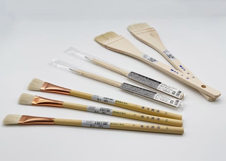 アニメ背景筆上級セット7本組　Anime Background Brush Expert Set (7-Piece Set)