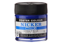ポスターカラー40ml　＃019　コバルトブルー　COBALT BLUE