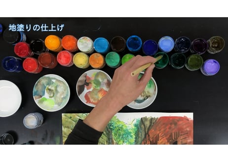 Download Guide for "How to proceed with the ground painting : Sarushima" by Yoji Takeshige