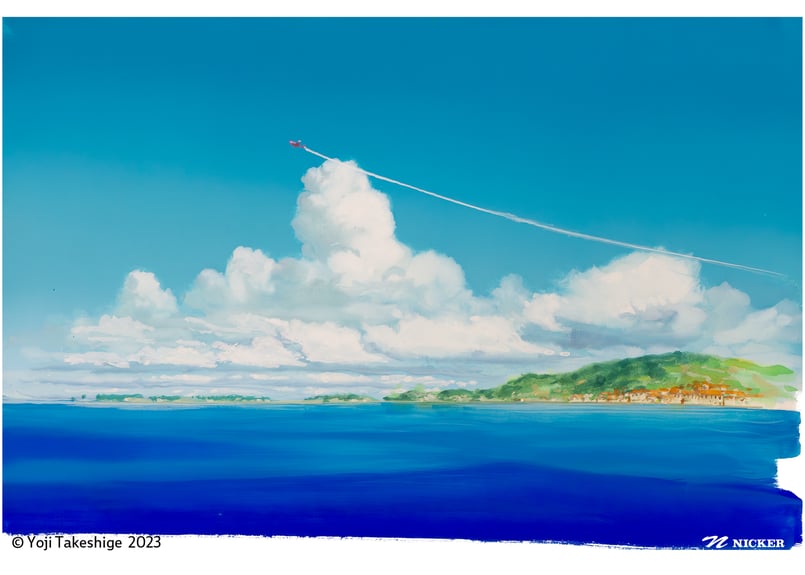 武重洋二美術監督作品 Joy of Painting season1 ポストカード