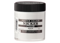 ポスターカラー130ml　＃051　ホワイト　WHITE