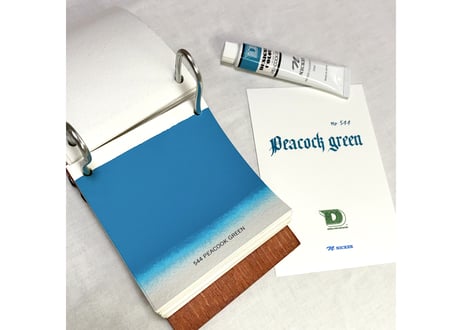 デザイナースカラー20ML　DC544　ピーコックグリーン　PEACOCK GREEN