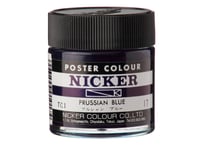 ポスターカラー40ml　＃017　プルシャンブルー　PRUSSIAN BLUE