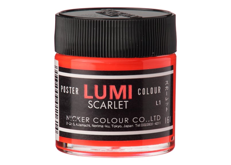 ポスターカラー40ml 蛍光色 | NICKER ONLINE SHOP