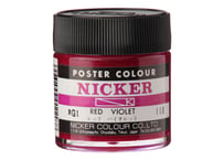 ポスターカラー40ml　＃118　レッドバイオレット　 RED VIOLET