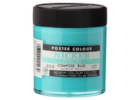 ポスターカラー130ml　＃127　コンポーズブルー　COMPOSE BLUE