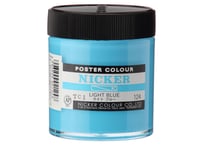 ポスターカラー130ml　＃124　ライトブルー　LIGHT BLUE