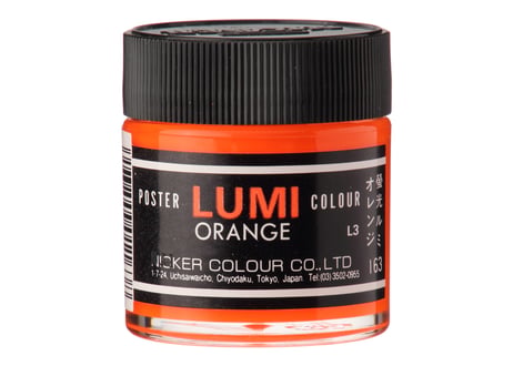 ポスターカラー40ml　蛍光色