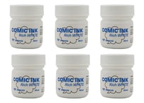 コミックインク　リッチホワイト30ML6本組