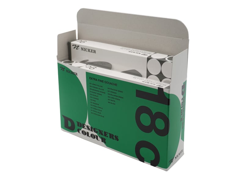 新パッケージ】デザイナースカラー20ML 18色セット（カラーチャート