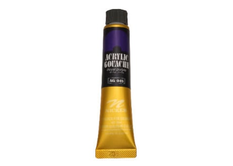 アクリックガッシュ20ML　AG048　ローヤルパープル