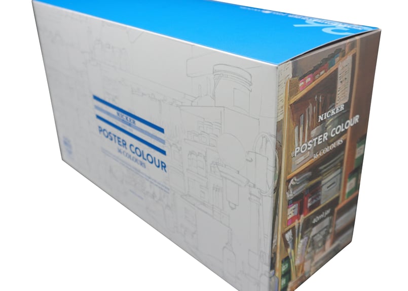 ポスターカラー36色(各40ml)セット ポスターカラー40ML 36色セット | NICKER ONLINE SHOP
