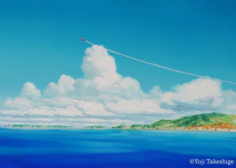 アドリア海と空 完全版」 美術監督 武重洋二によるアニメーション背景