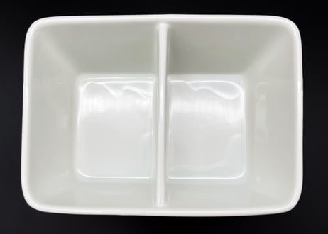 角筆洗21cm　Brush washer 21cm (ceramic)