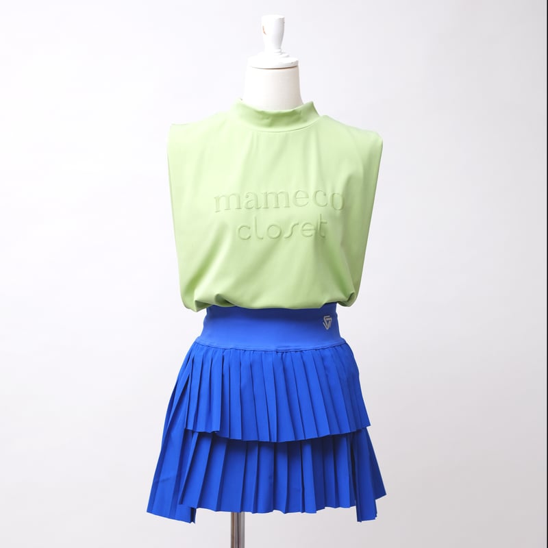 ブループリーツ インナーペチパン付き | mamecocloset