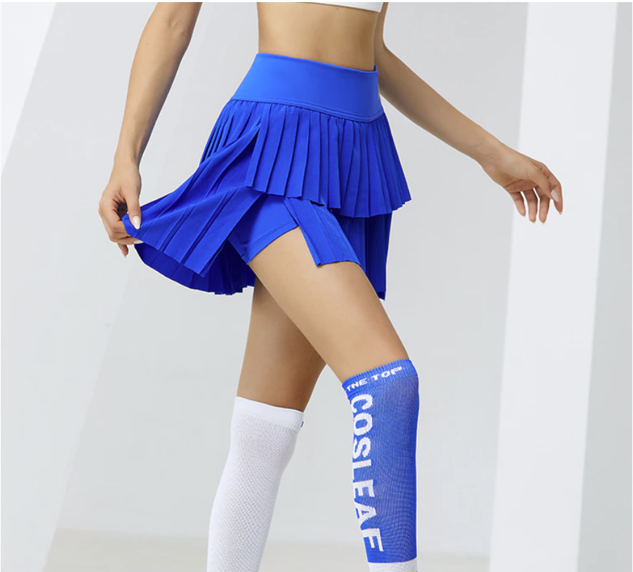 ブループリーツ インナーペチパン付き | mamecocloset