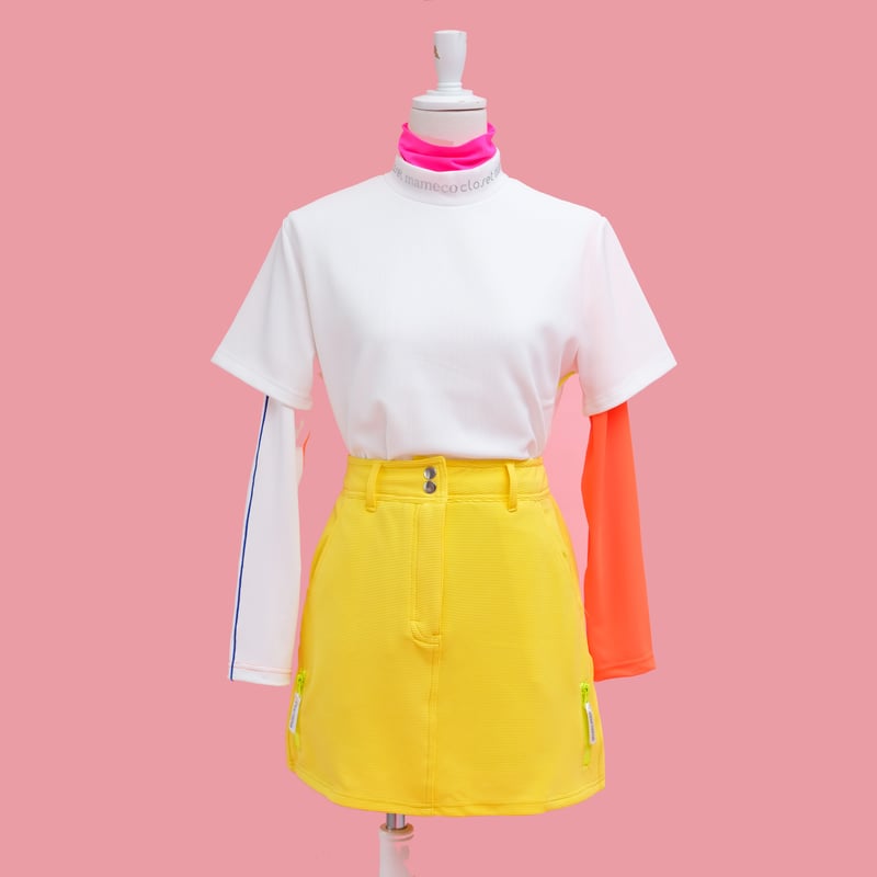 ANEWイエロープリーツスカート　インナーパンツ お値下げ ANEWイエロープリーツスカート インナーパンツ - メルカリ