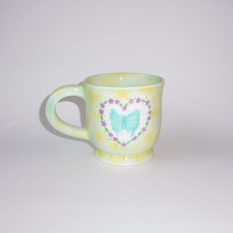 Jade Butterfly Mug / Yes!ceramic
