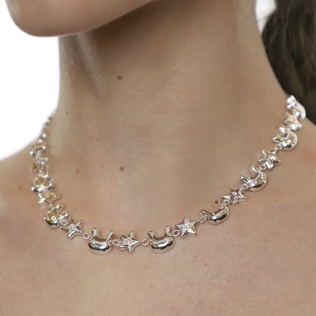 Terminator Bunny Star Necklace / Sandy Liang