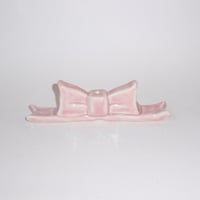 Baby Pink Ribbon Incense Holder / Yes!ceramic