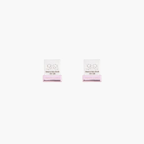 Memories USB Earrings / Sandy Liang