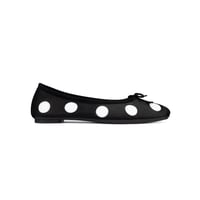 Harmony Ballerinas Black White Polka / hai x Requins