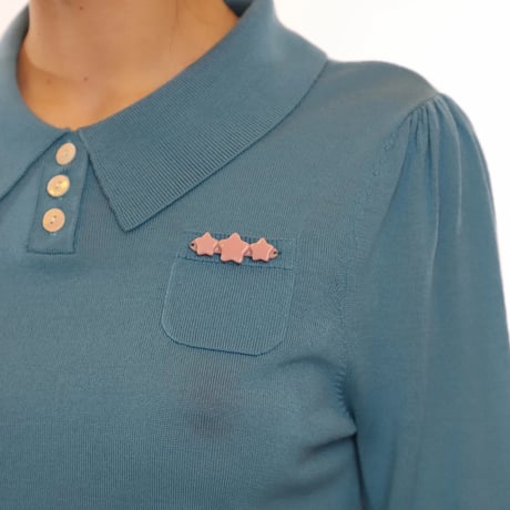 Akira Sweater Blue / Sandy Liang