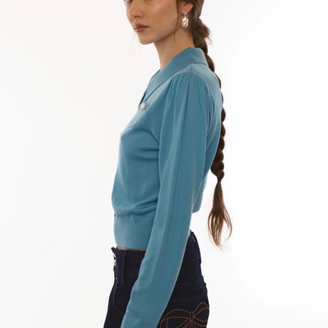 Akira Sweater Blue / Sandy Liang