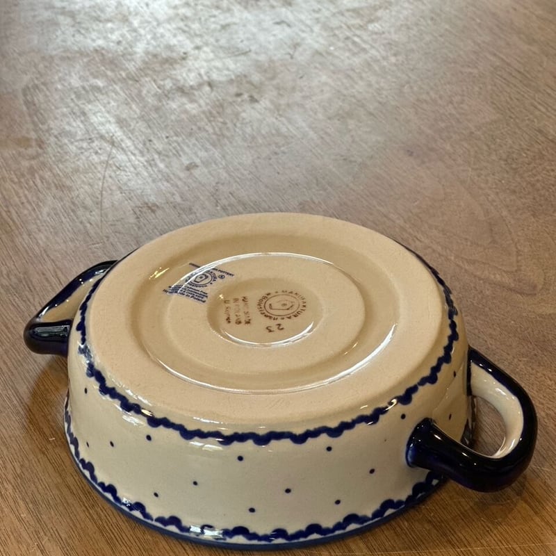 持ち手付きグラタン皿／M-RU | potera