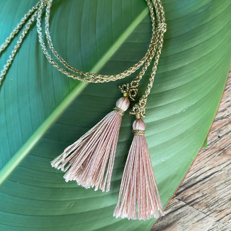 天然石マクラメ編みペンダント:ルチルクォーツ | 8macrame8 天然石マクラメ編みペンダント:ルチルクォーツ | 8macrame8