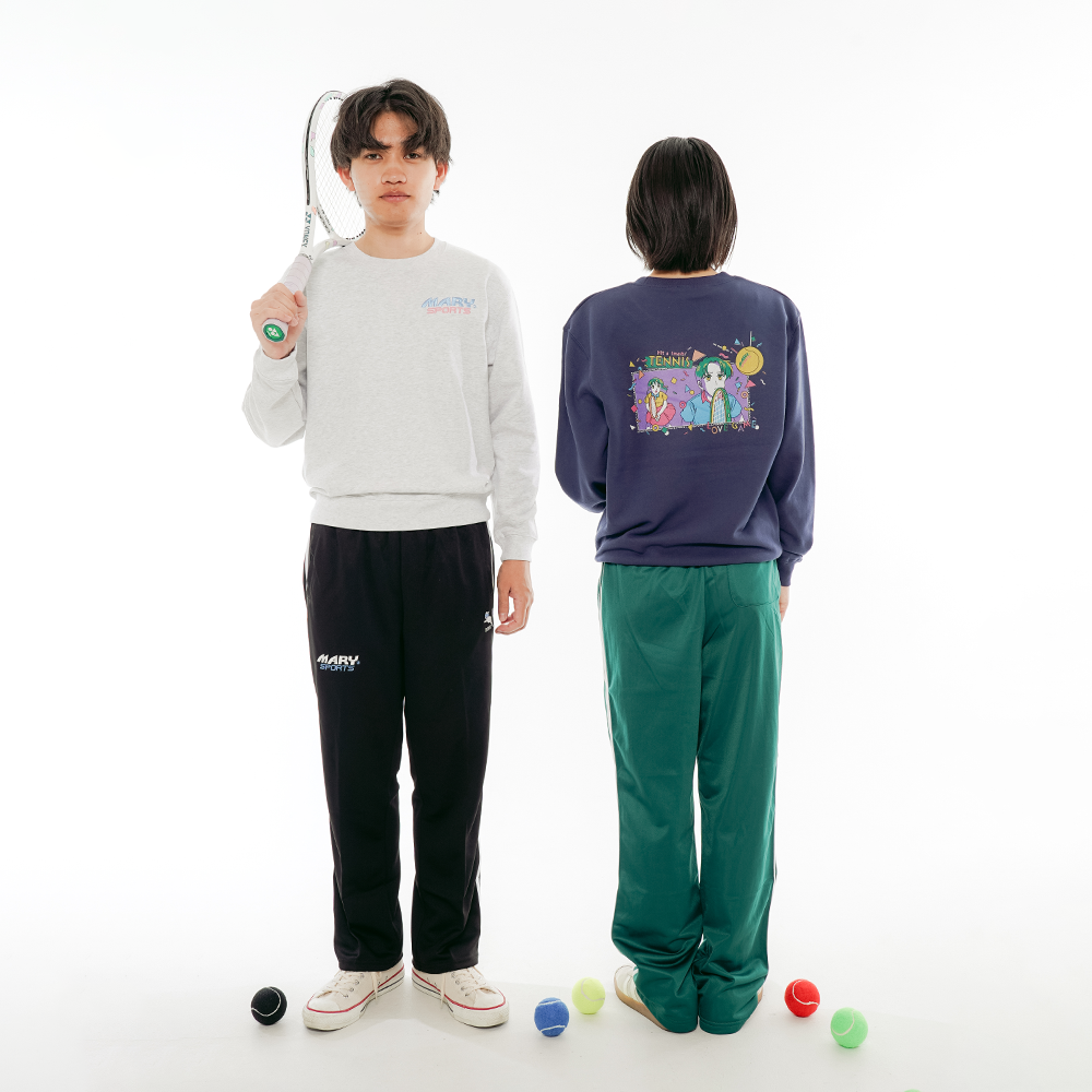 トレーナー Tennis Club -Navy- | マリマリマリー 公式グッズサイト