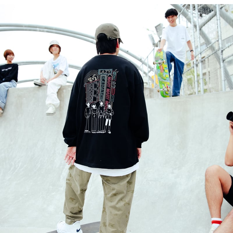 【公式限定】WDYT ロンT M Metro × Future 白 ミズノ男子白衣ドクターコート長袖[チトセ製品] MZ-0025｜THS