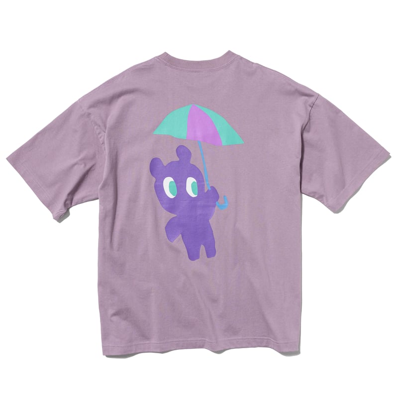 傘クマTシャツ -Purple- 【マリマリマリー×マンガートビームス】 | 旧