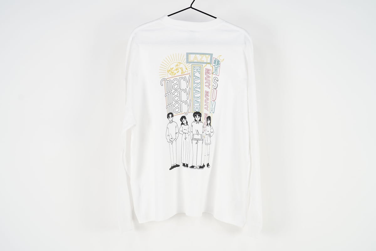 限定復刻】ロンT 〈DOWNTOWN〉 -White- | マリマリマリー 公式