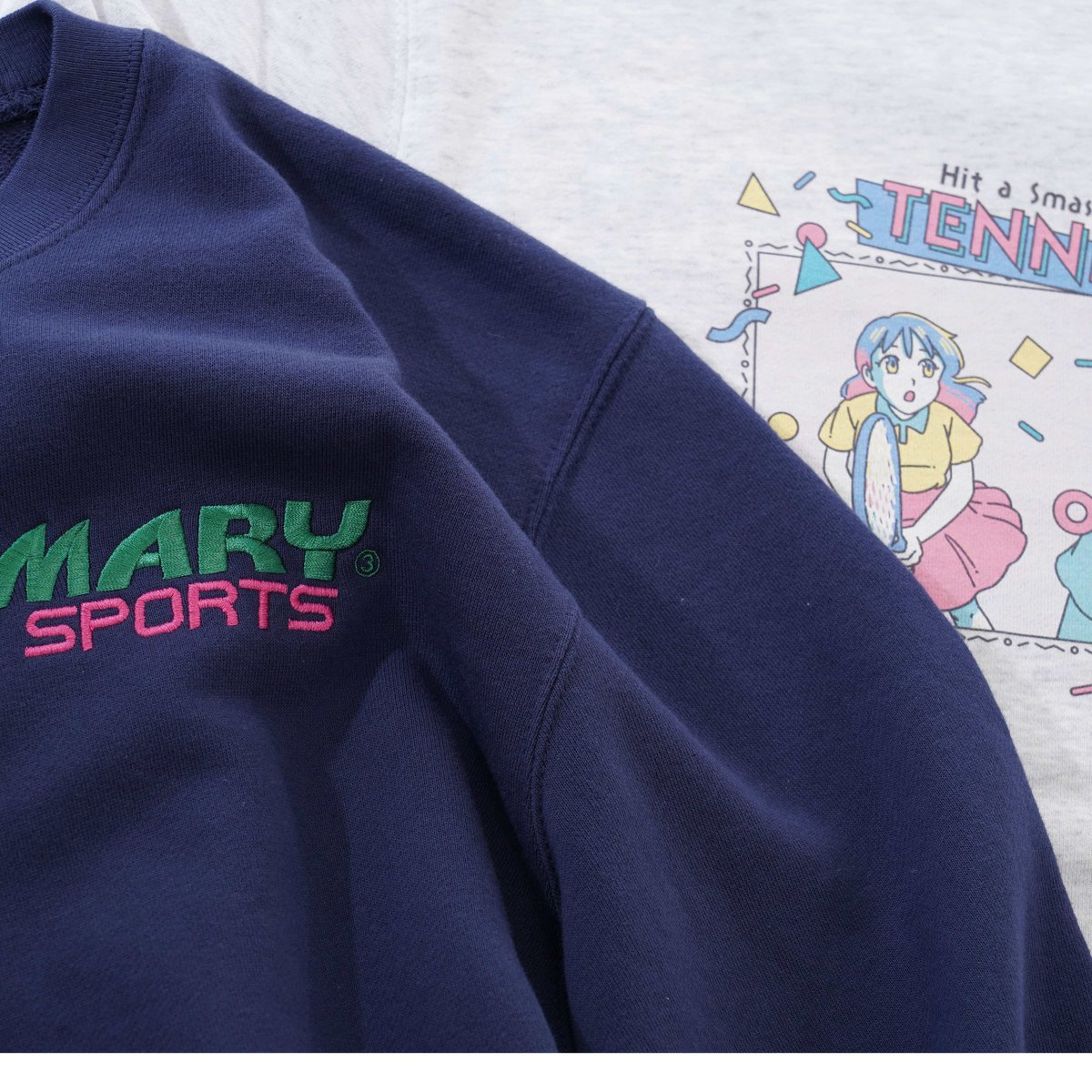 トレーナー Tennis Club -Navy- | マリマリマリー 公式グッズサイト