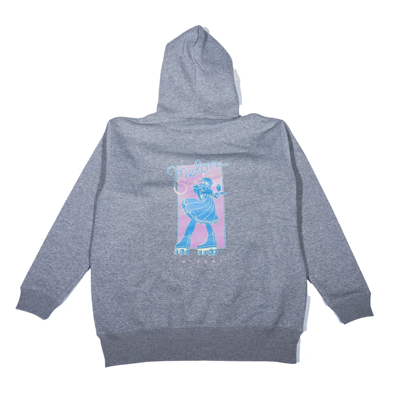 マリマリマリー　スミ　グレー　パーカー　L パーカー 〈Melon Soda〉 -Gray- | 旧 マリマリマリー 公式グッズサイト